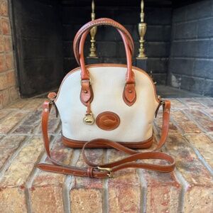 Vintage Dooney & Bourke Leather Satchel